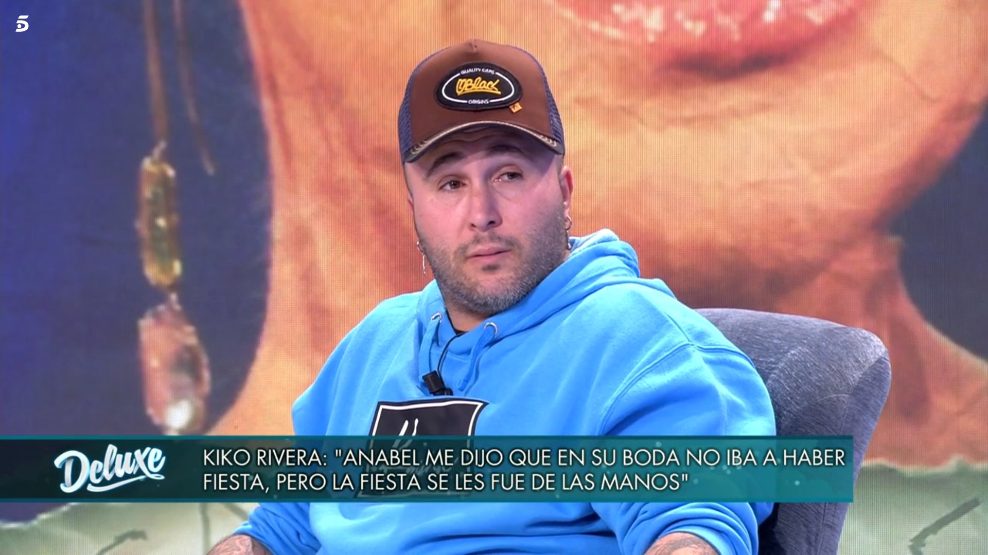 Kiko Rivera gorra Telecinco