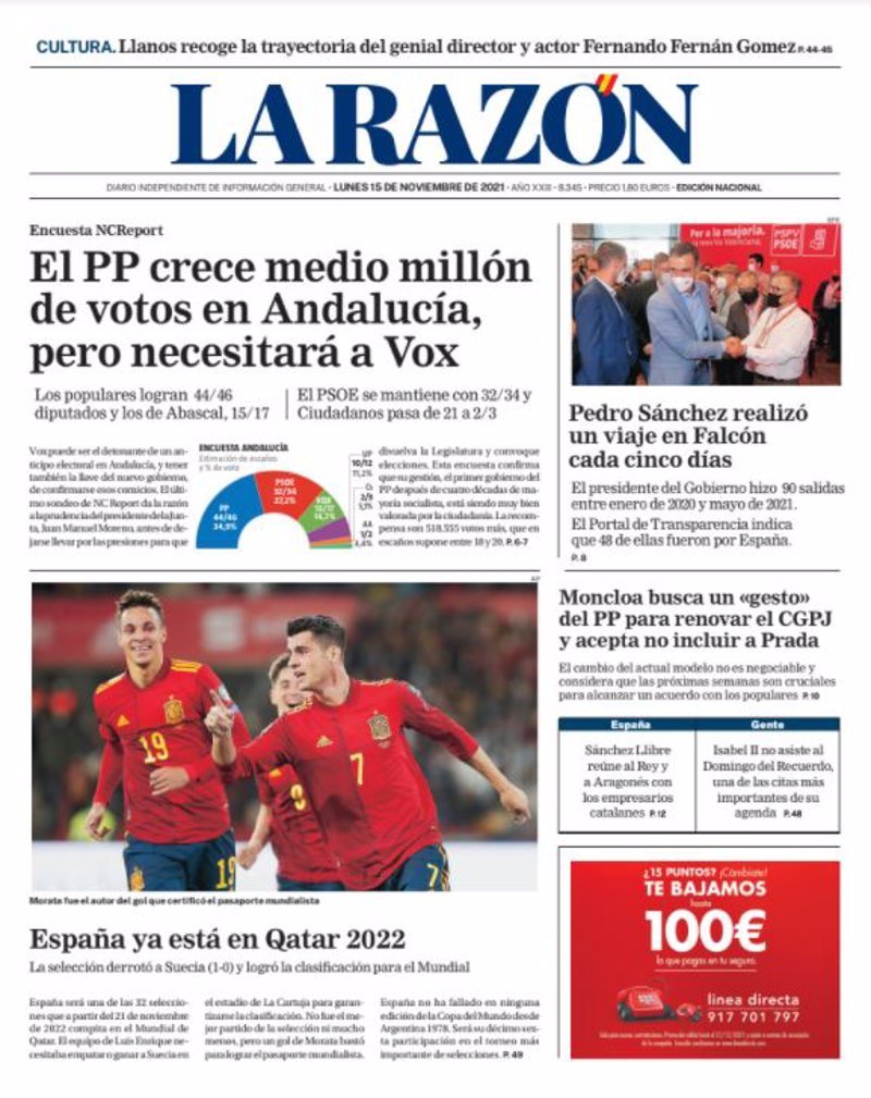 LR 15 noviembre LR 15 noviembre