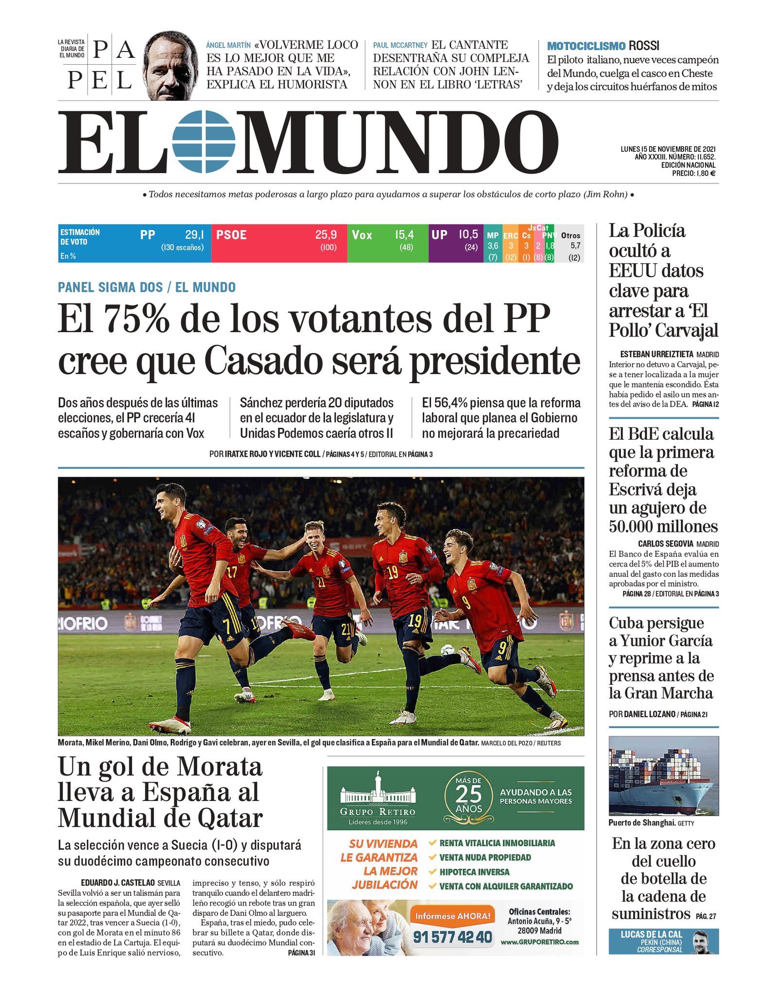 EM 15 noviembre EM 15 noviembre