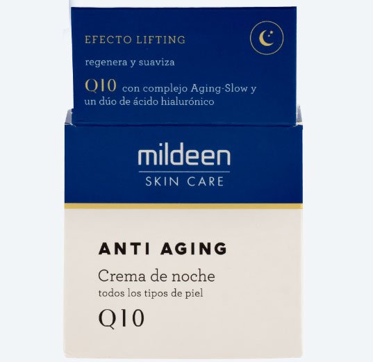 Crema antienvelliment nit de Mildeen Skin Care a la venda en Aldi1