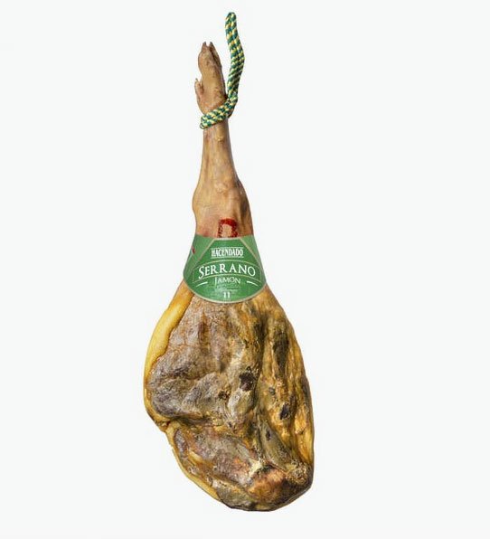 Jamon serrà d'Hisendat a la venda a Mercadona