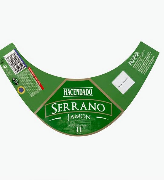 Jamon serrà d'Hisendat a la venda en Mercadona1