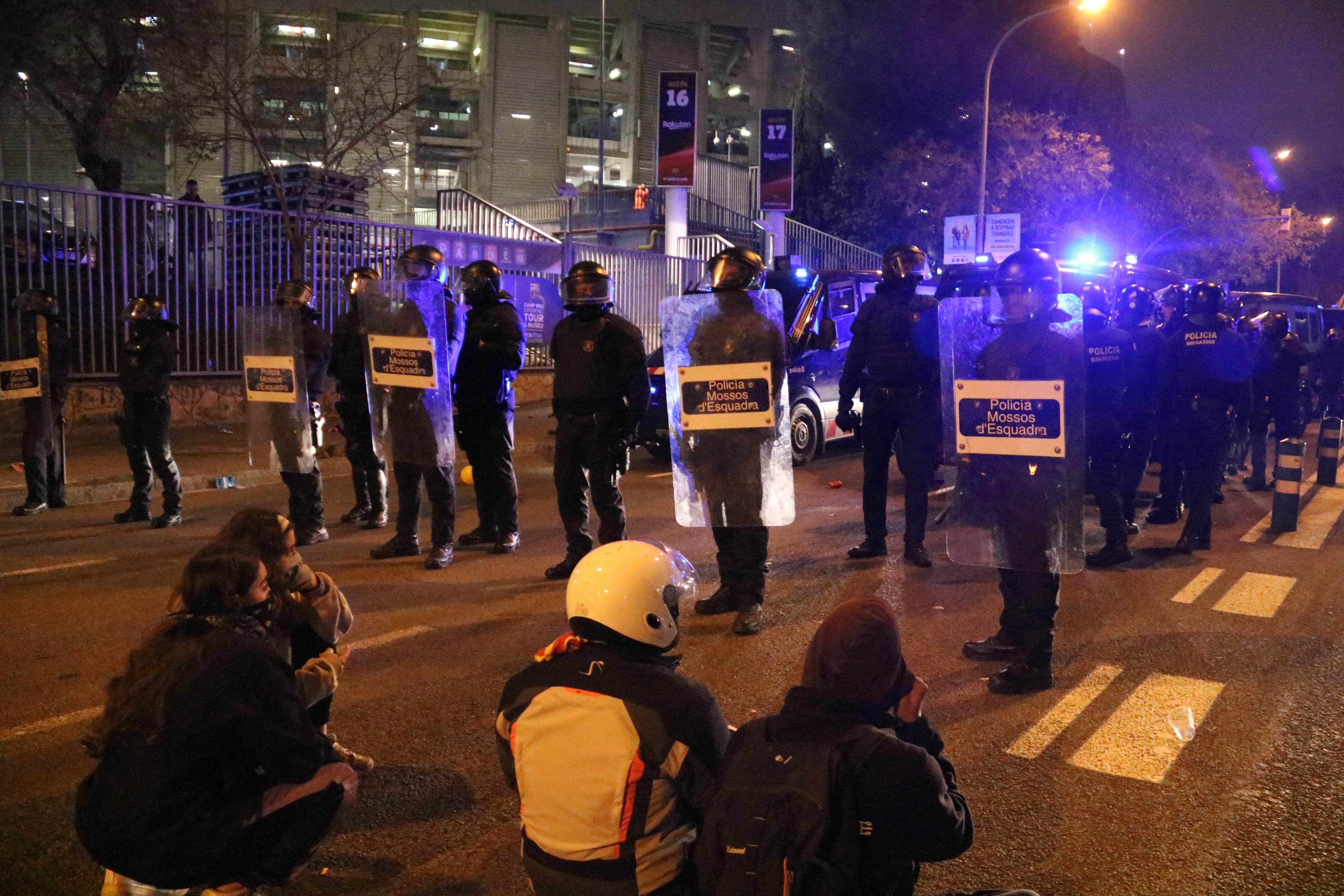 Demanen 7 anys de presó per un detingut a les protestes postsentència del Tsunami