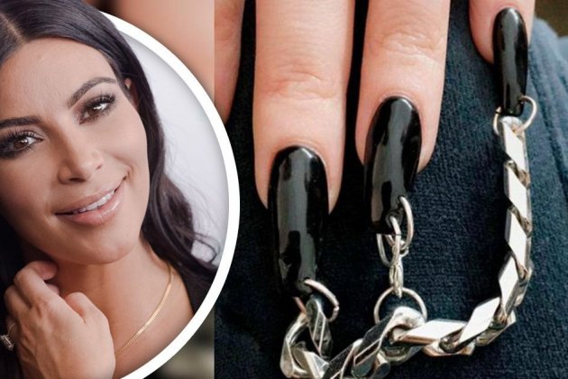 piercing nails kim kardashian