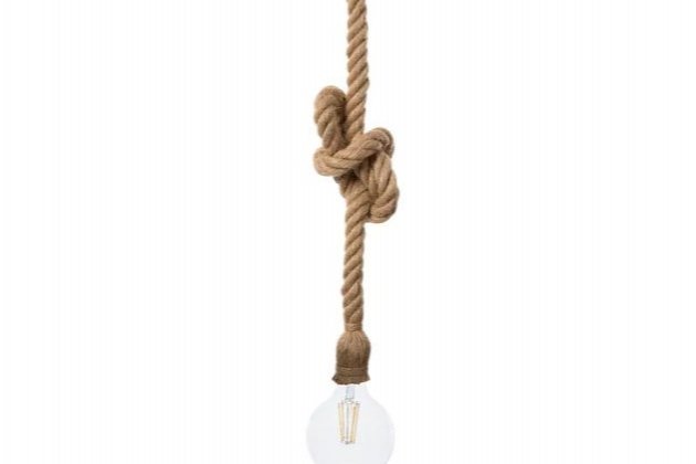 Llum de sostre Pendel de corda vintage a la venda a Leroy Merlin4