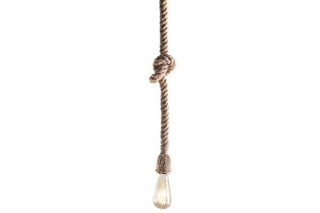 Llum de sostre Pendel de corda vintage a la venda a Leroy Merlin3