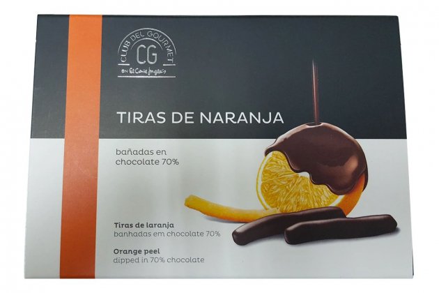 Tires de xocolata banyades en xocolata del Club del Gurmet d'El Corte Inglés