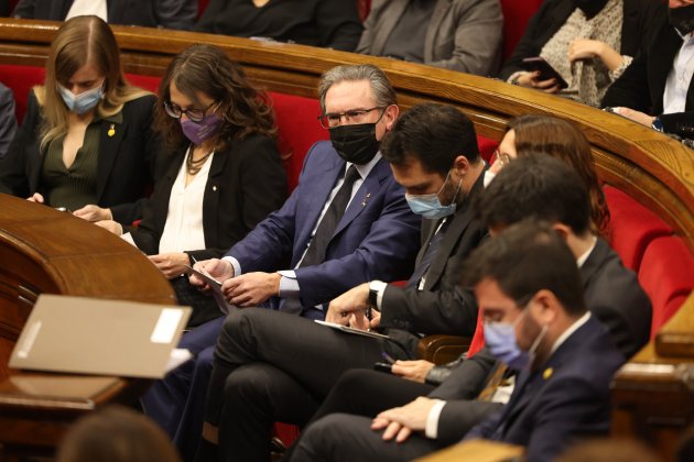 Conseller de economía, Jaume giró, sesión de control en el Parlamento - Sergi Alcàzar