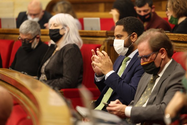 Ignacio Garriga, líder de Vox en Catalunya, sesión de control en el Parlament - Sergi Alcàzar