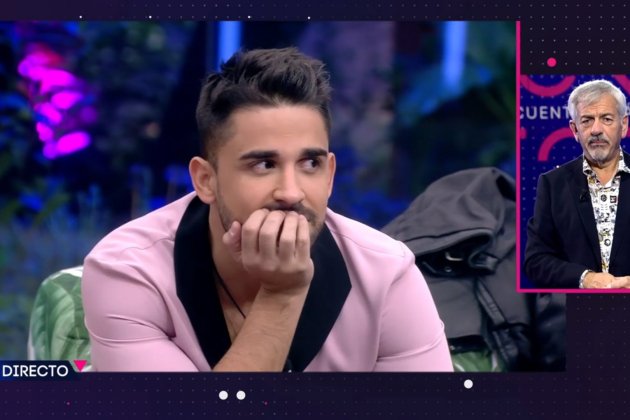 Miguel Frigenti cara poker Carlos Sobera alucina Telecinco