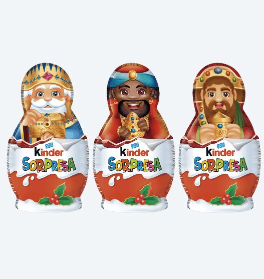 Figura de xocolata de Kinder a la venda en Aldi3