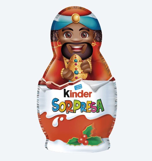 Figura de xocolata de Kinder a la venda en Aldi1