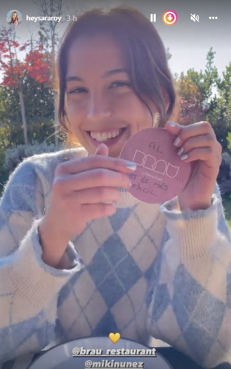 Sara Roy novia Miki Núñez @haysararoy