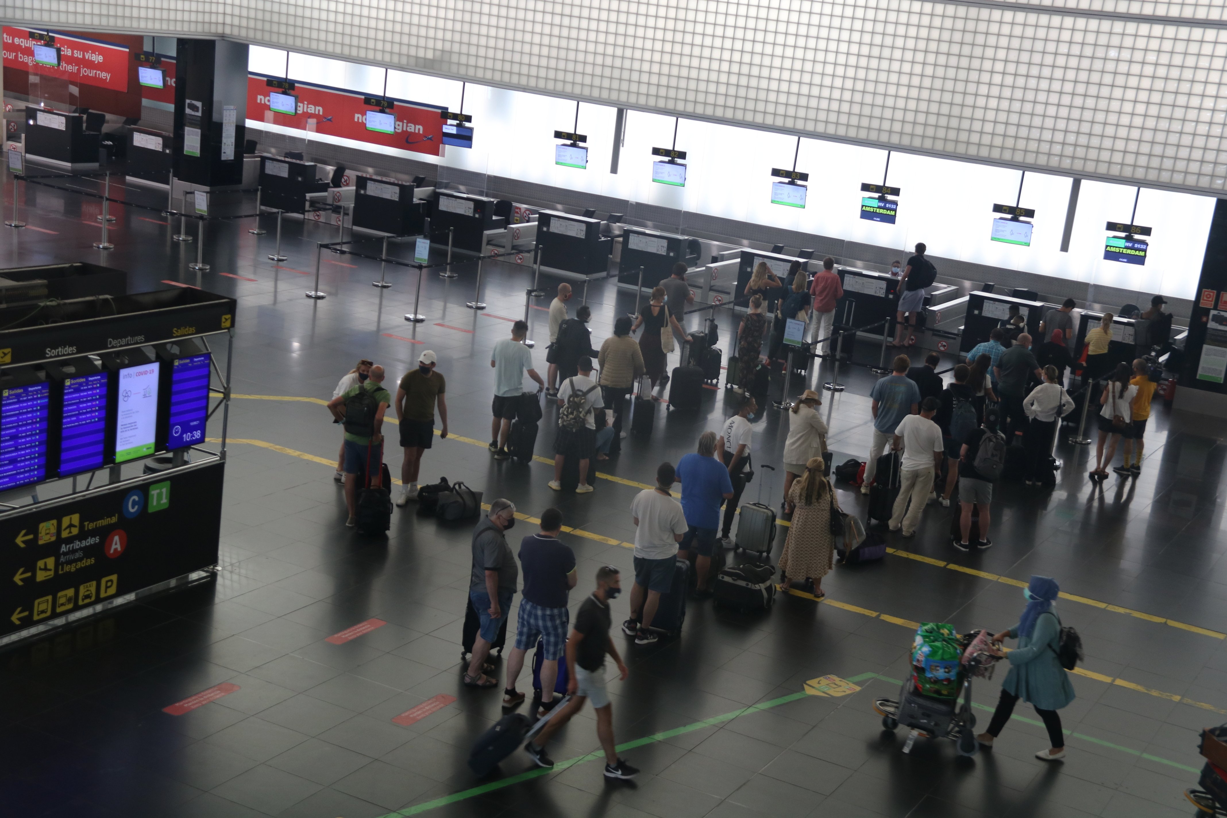 Nou intent d'immigrar a través d'un aeroport: ara a Barcelona