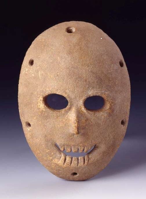 Máscara del Neolítico (Hirbat Duma)/CCCB