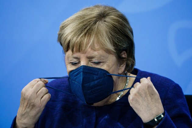 Covid Alemanya Merkel màscara Efe