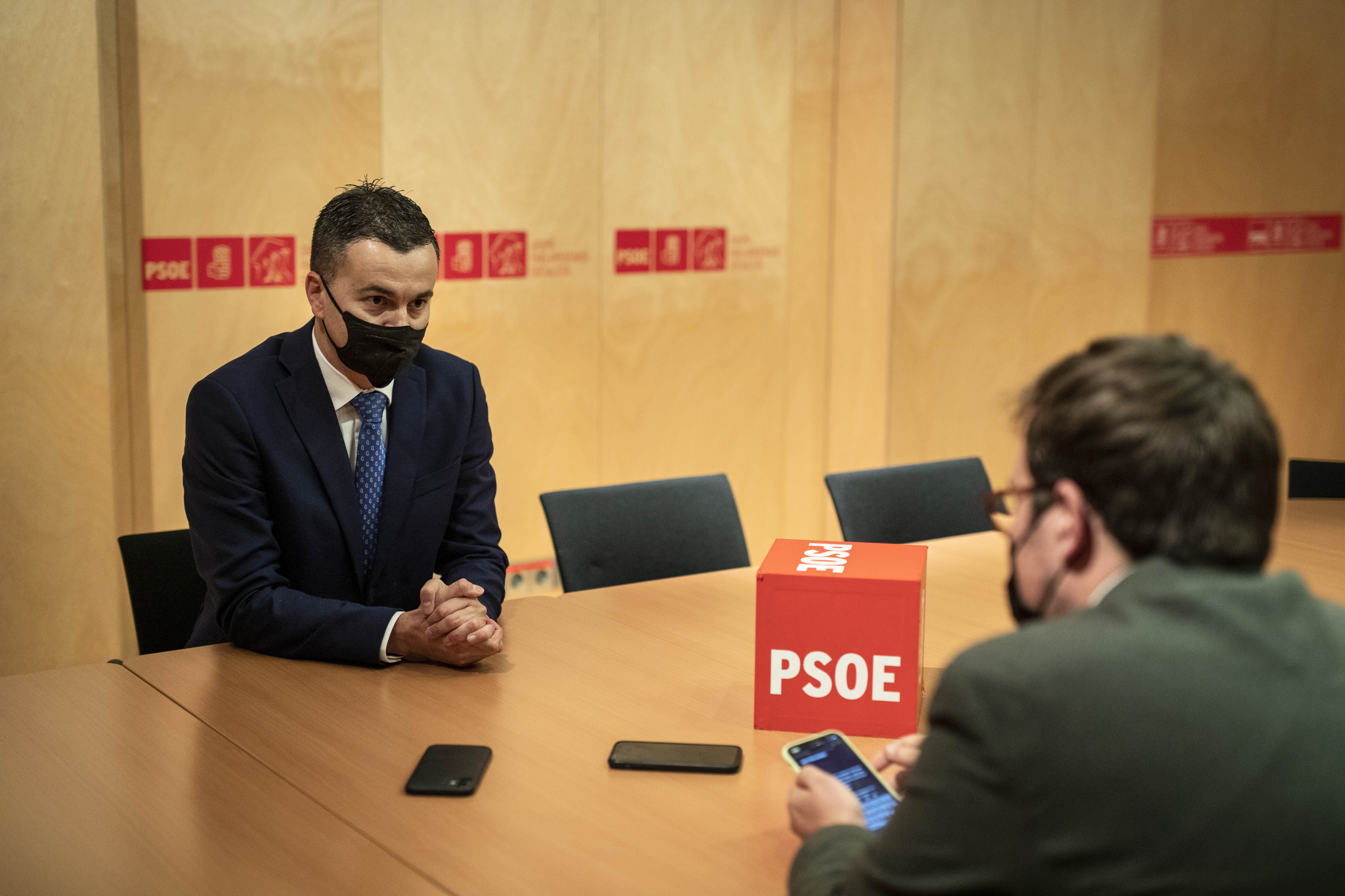 Hector Gomez portaveu PSOE - foto Pablo Blázquez