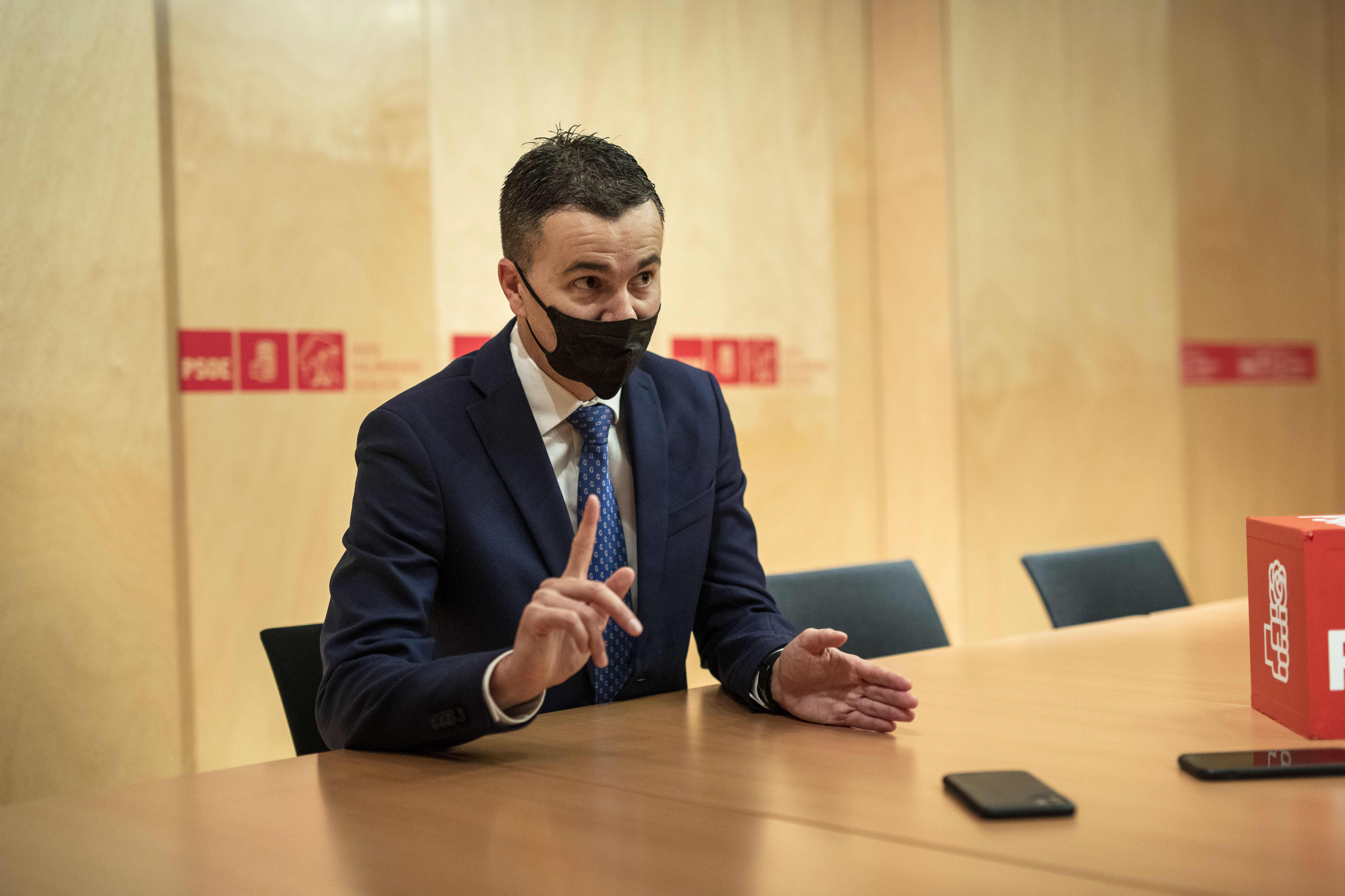 Hector Gomez portaveu PSOE - foto Pablo Blázquez
