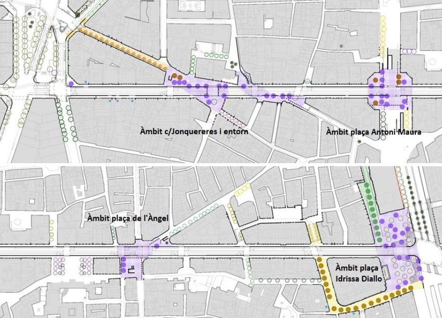 plano reforma vila laietana ajbcn 1