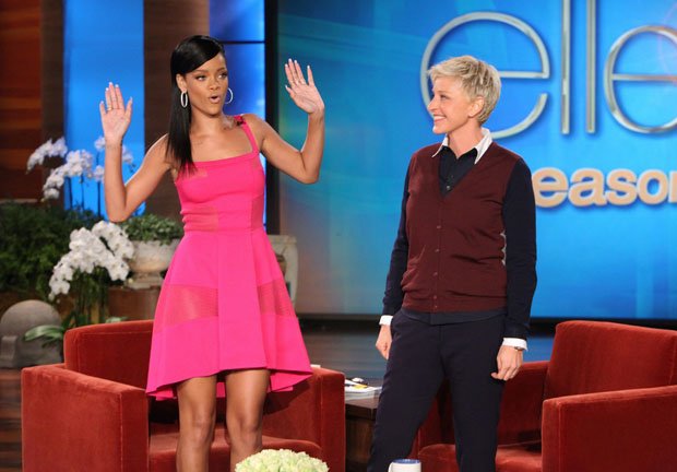 Rihanna i Ellen DeGeneres