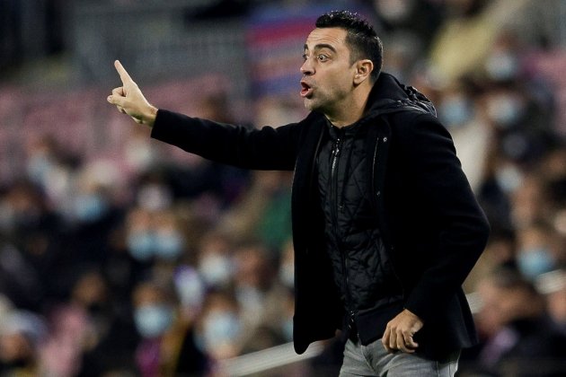 Xavi Hernández Barça Espanyol EFE