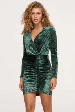 Vestido de terciopelo