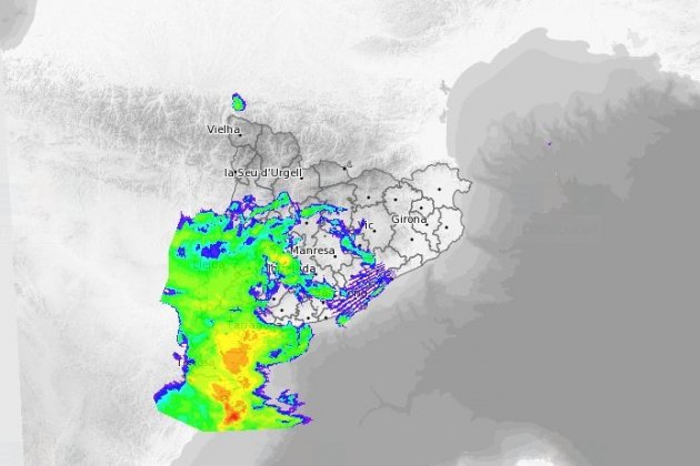 meteocat lluvia