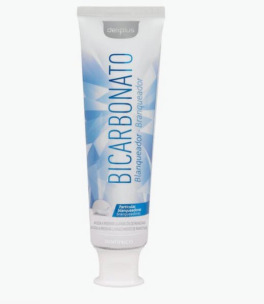 Dentífrico Bicarbonato blanqueador de Deliplus a la venta en Mercadona