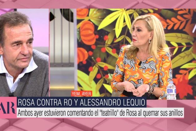 Lequio contra Rosa Benito Telecinco