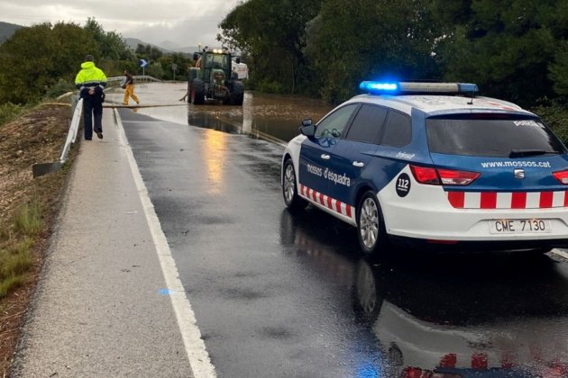Afectación lluvia carreteras Terres Ebre - Servei Català de Trànsit