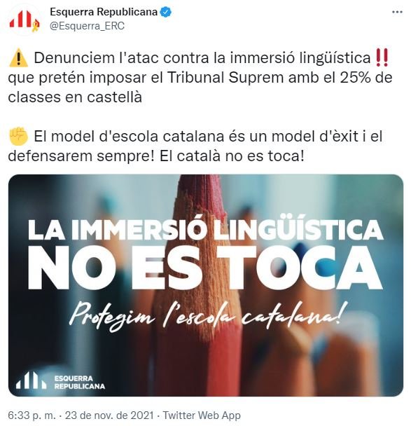 TUIT ERC Imposicion castellano