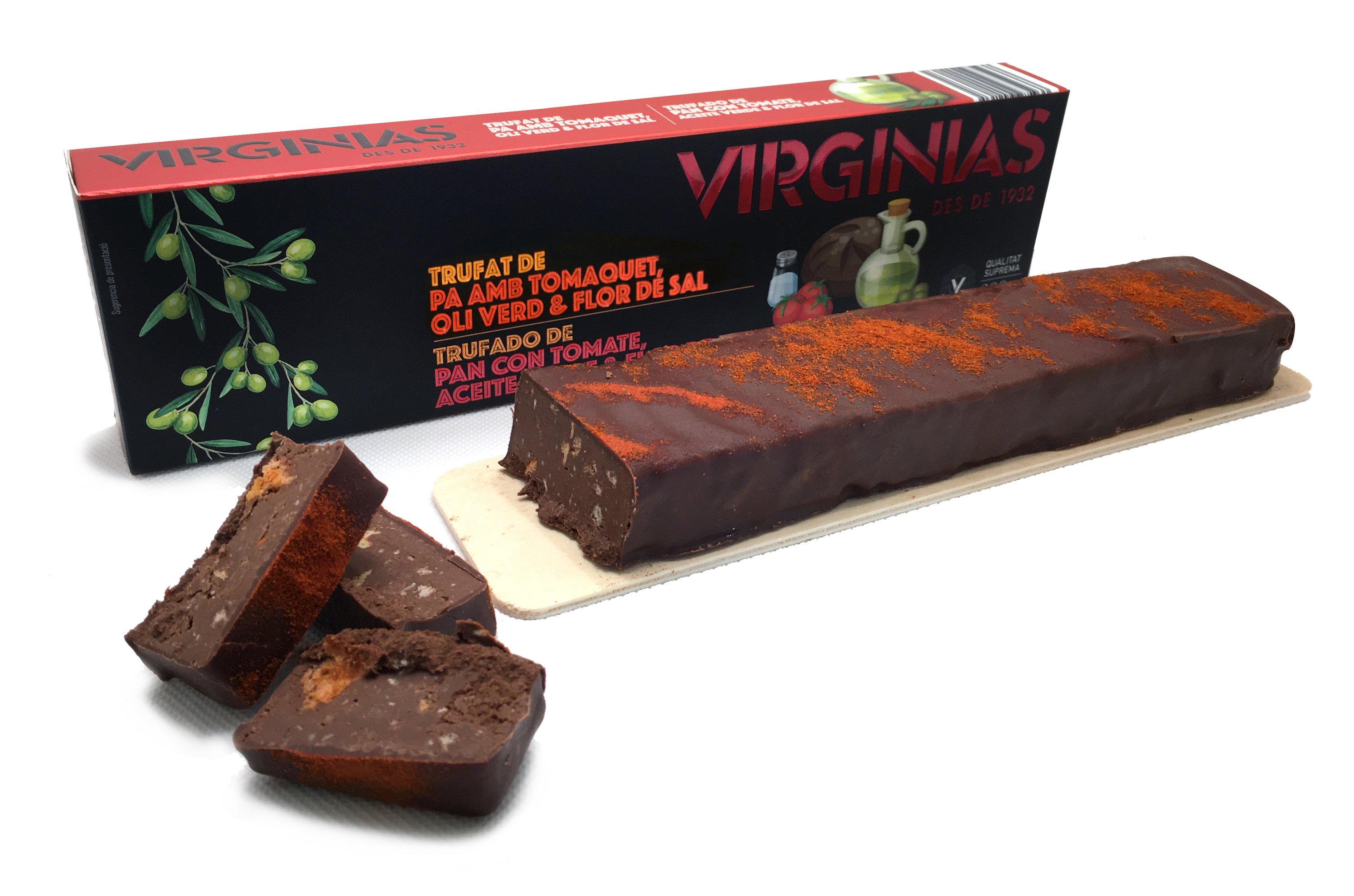 turrón pan tomate