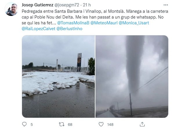 TUIT tornado