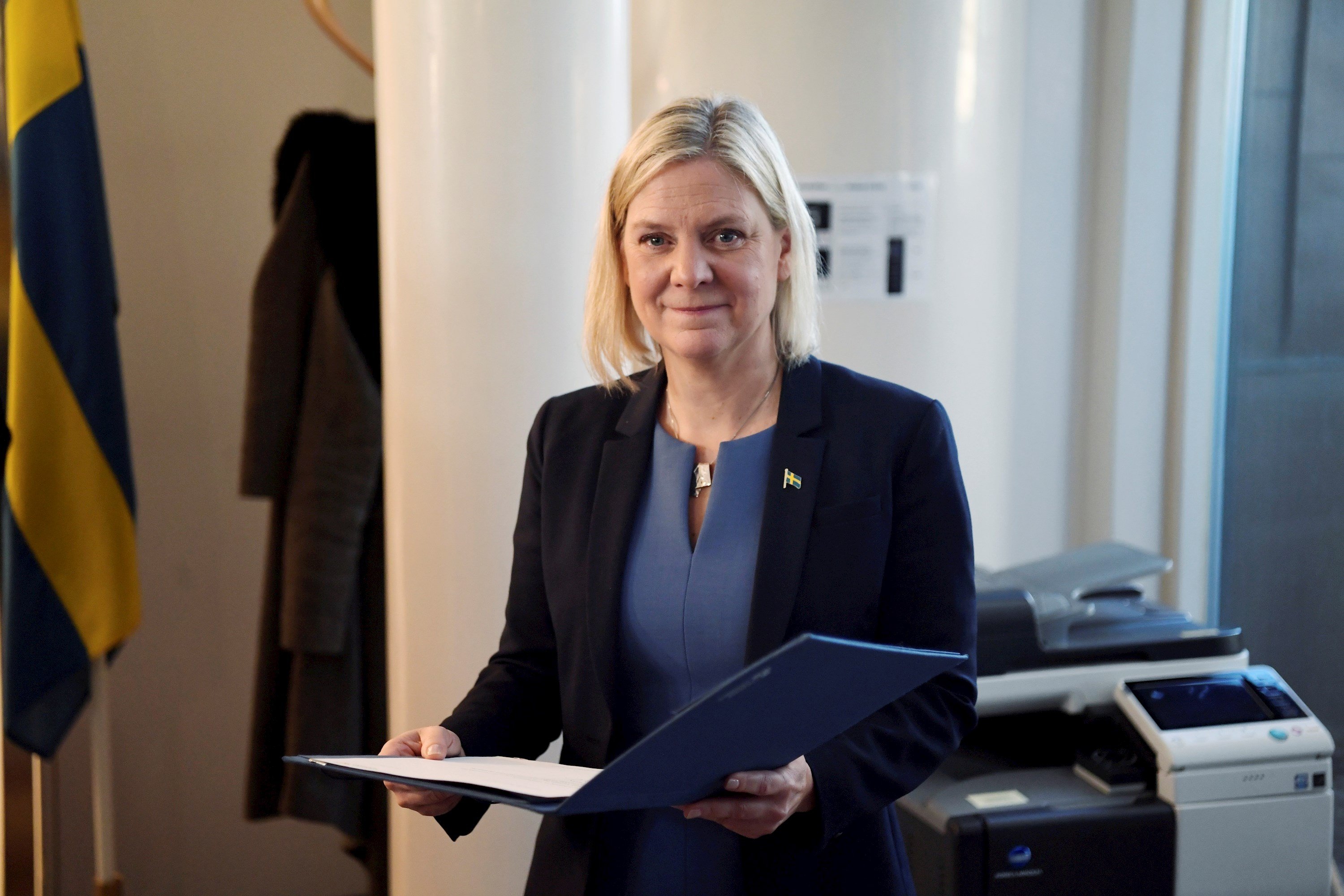 Primera mujer que gobierna en Suecia: Magdalena Andersson