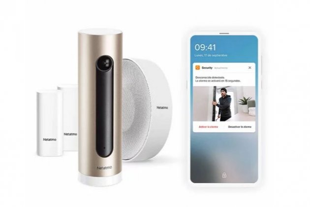 Pack de cámara de vigilancia Netatmo Welcome a la venta en Leroy Merlin1