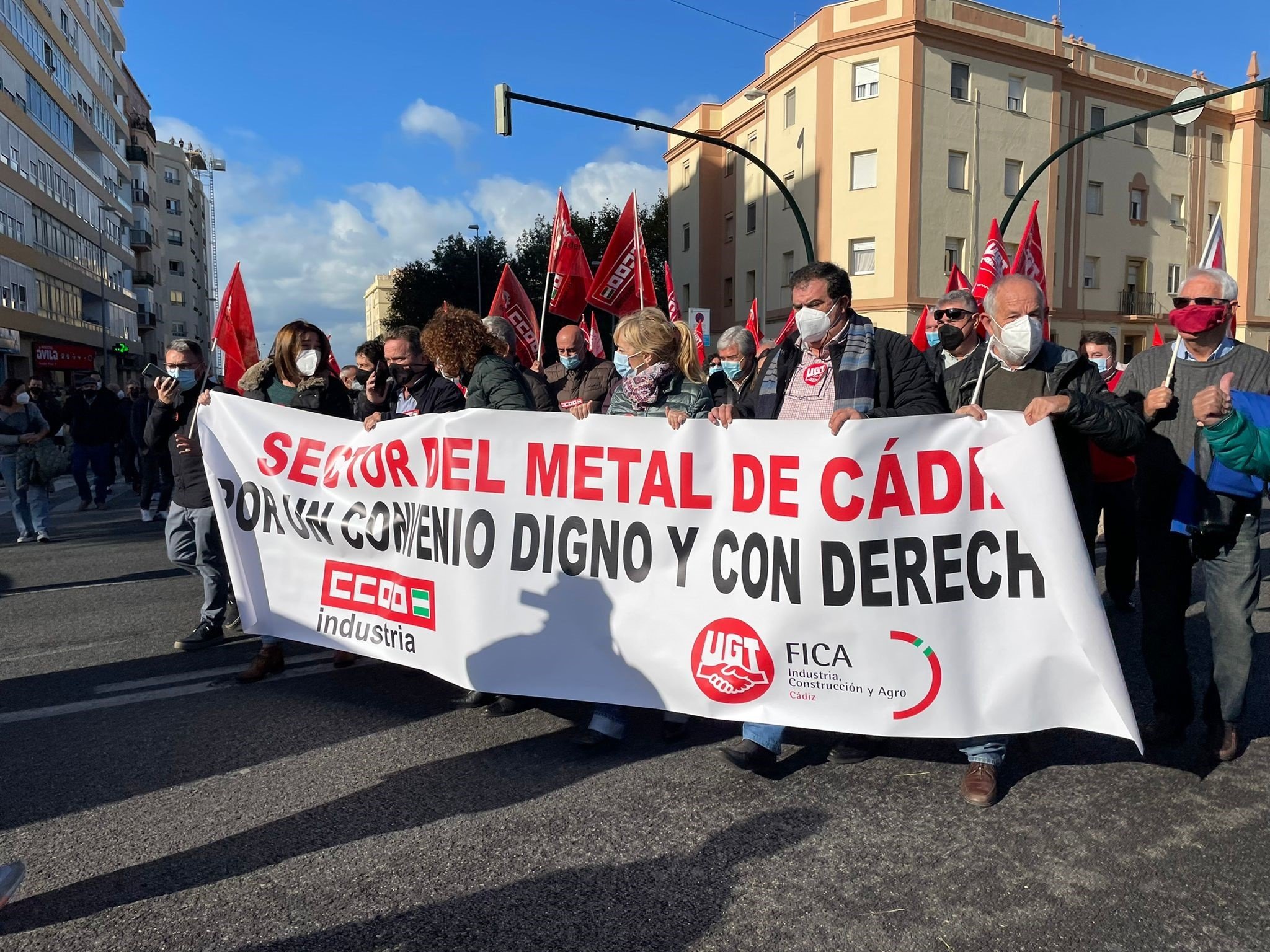 Preacord per desconvocar la vaga del metall a Cadis