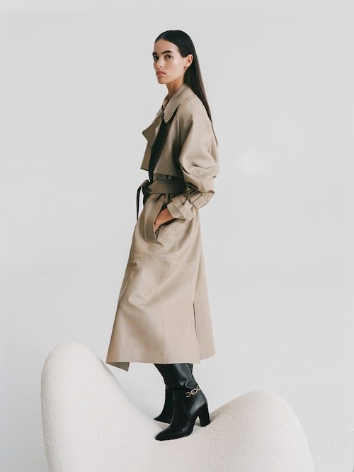 Chaqueta Trench