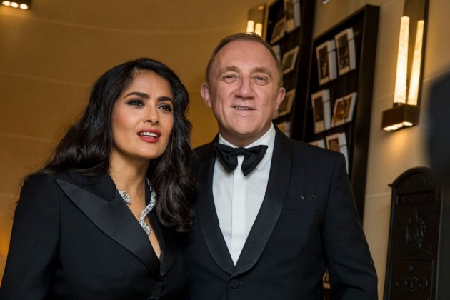 Salma Hayek i el seu marit Salma Hayek i el seu marit