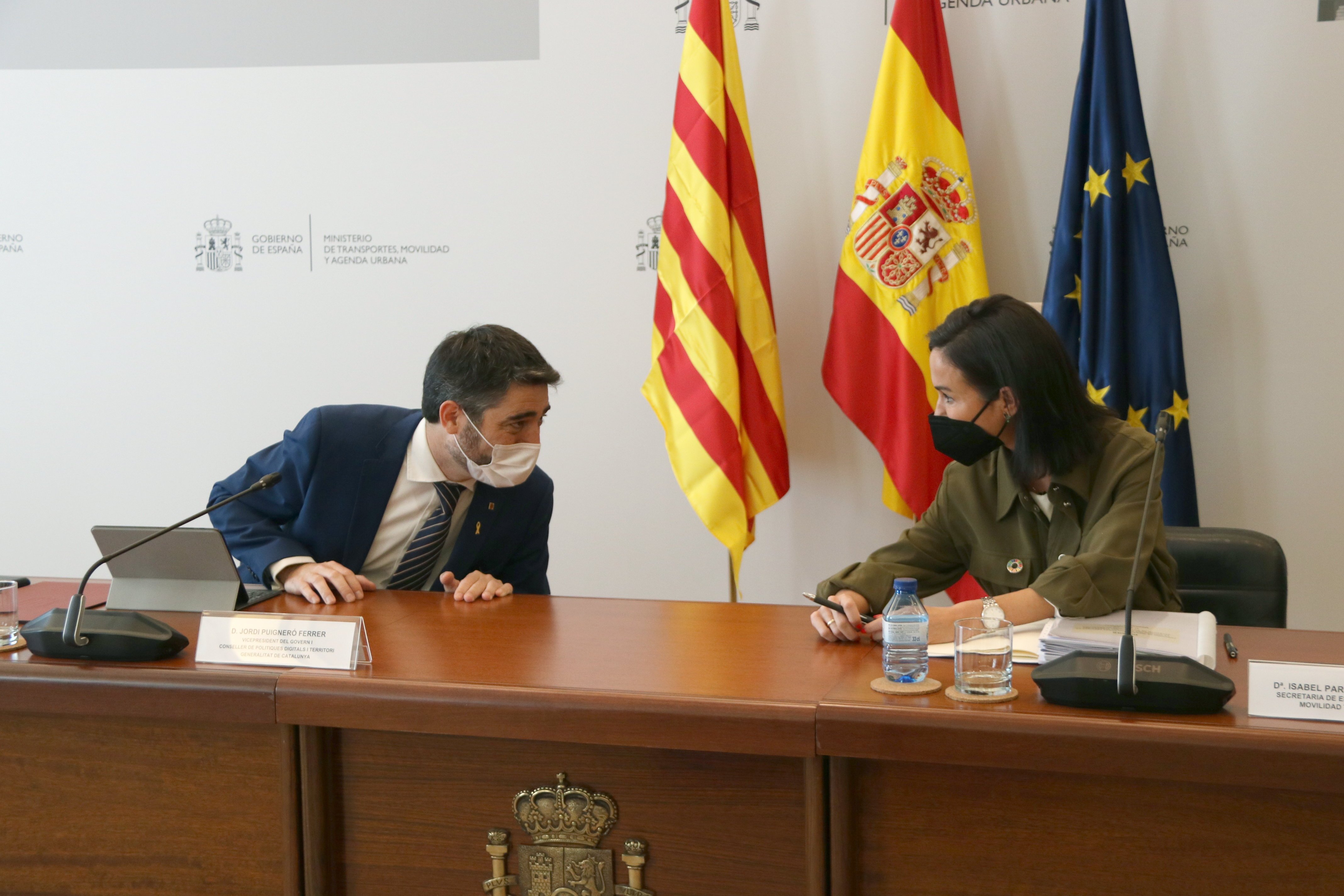 Puigneró veu iniciat el “trajecte cap al traspàs integral i definitiu de Rodalies"