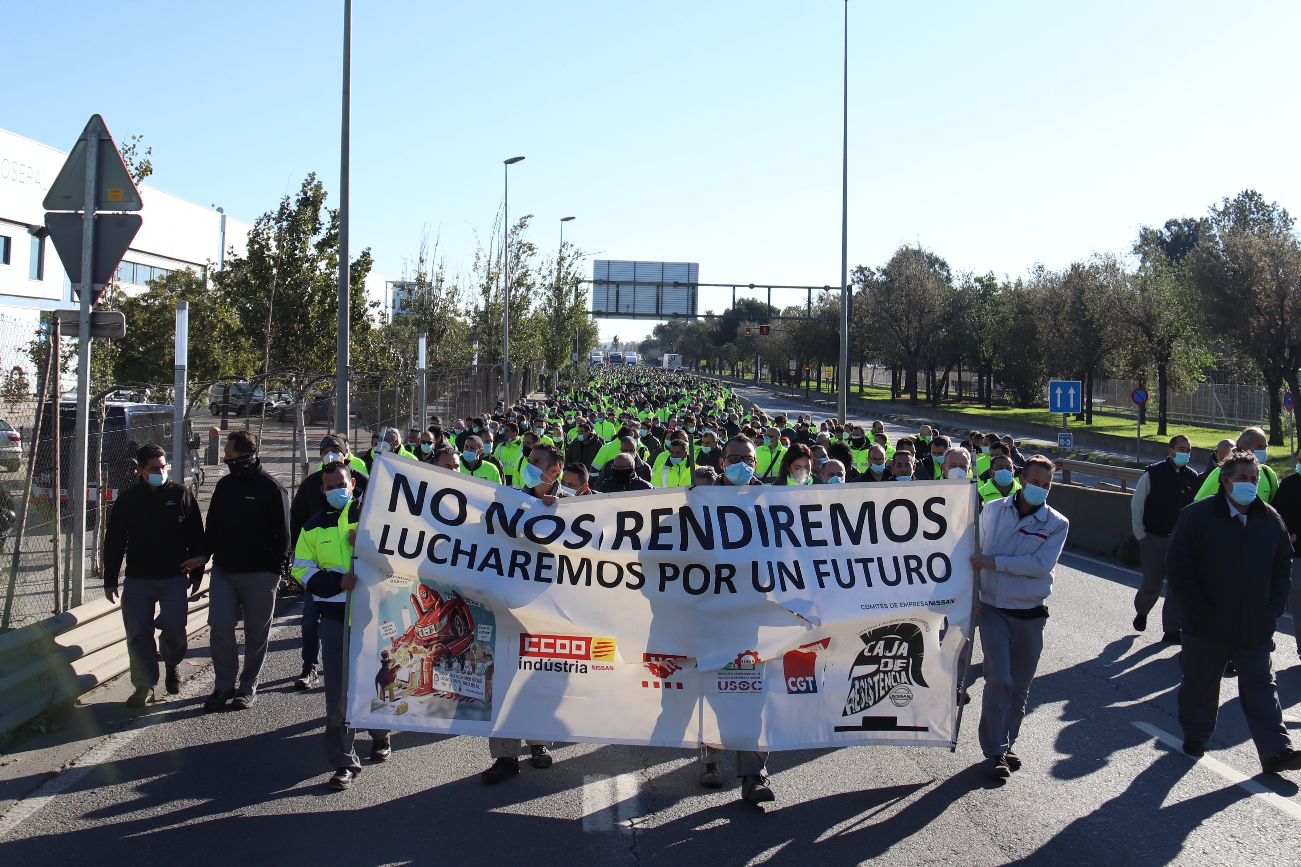 600 trabajadores de Nissan cortan la ronda por la incertidumbre con GWM