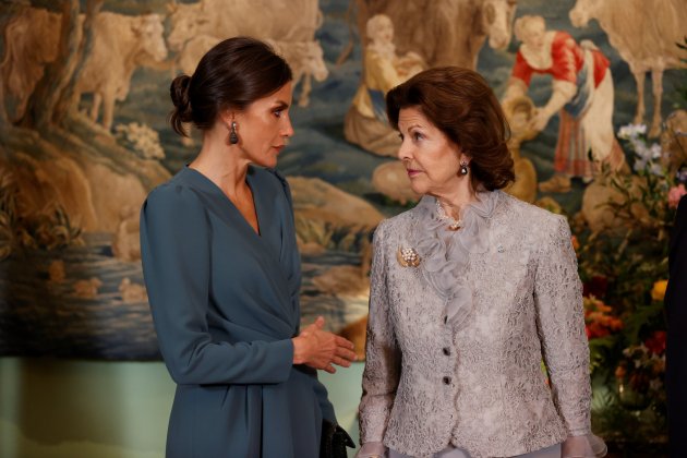 Letizia y reina de Suecia Silvia EFE