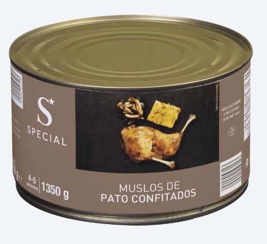 Ànec confitat a la venda en Aldi2