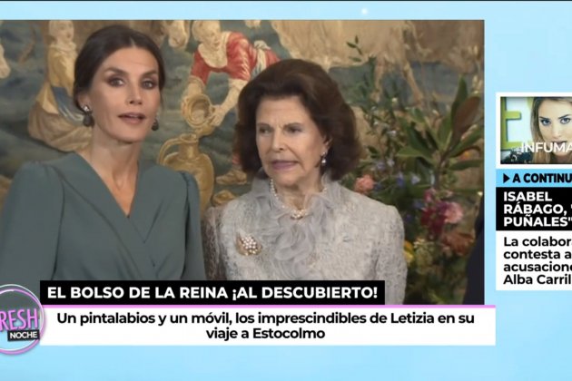 Letizia y reina Suecia Telecinco