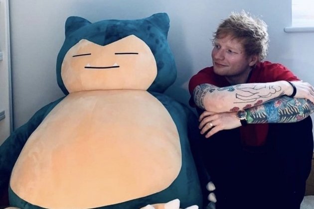 A Ed Sheeran li encanta el món Pokemon