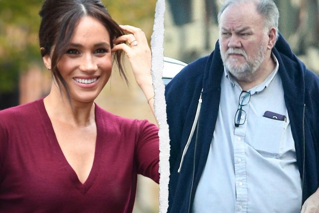 Meghan Markle y su padre