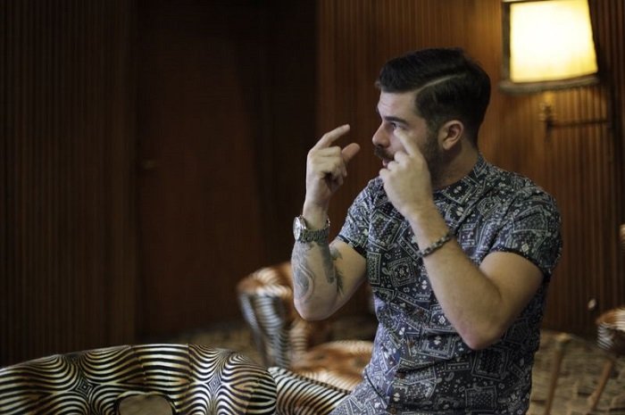 Juan José Blanco, del col·lectiu VOA