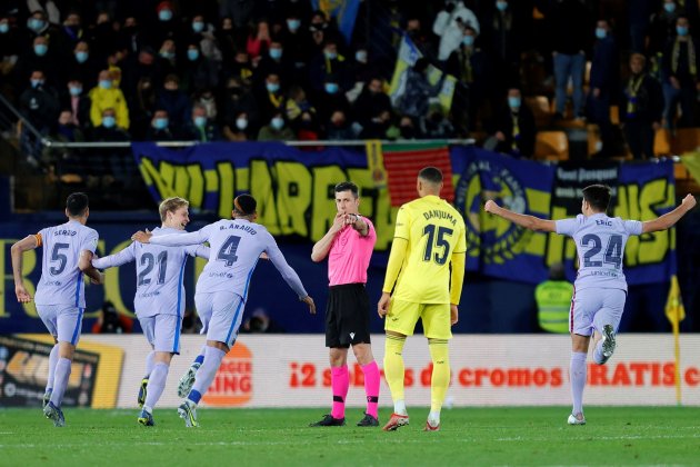 Gol Barca celebracion Villarreal EFE