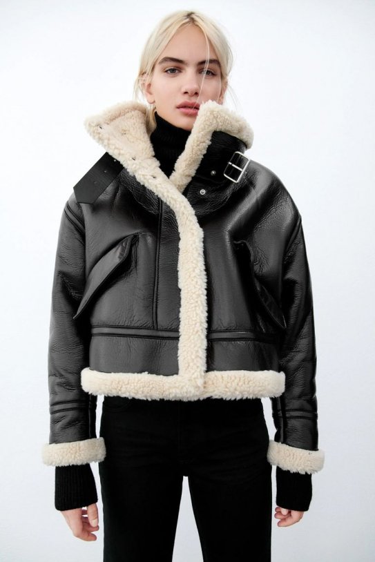 Chaqueta cazadora de Zara