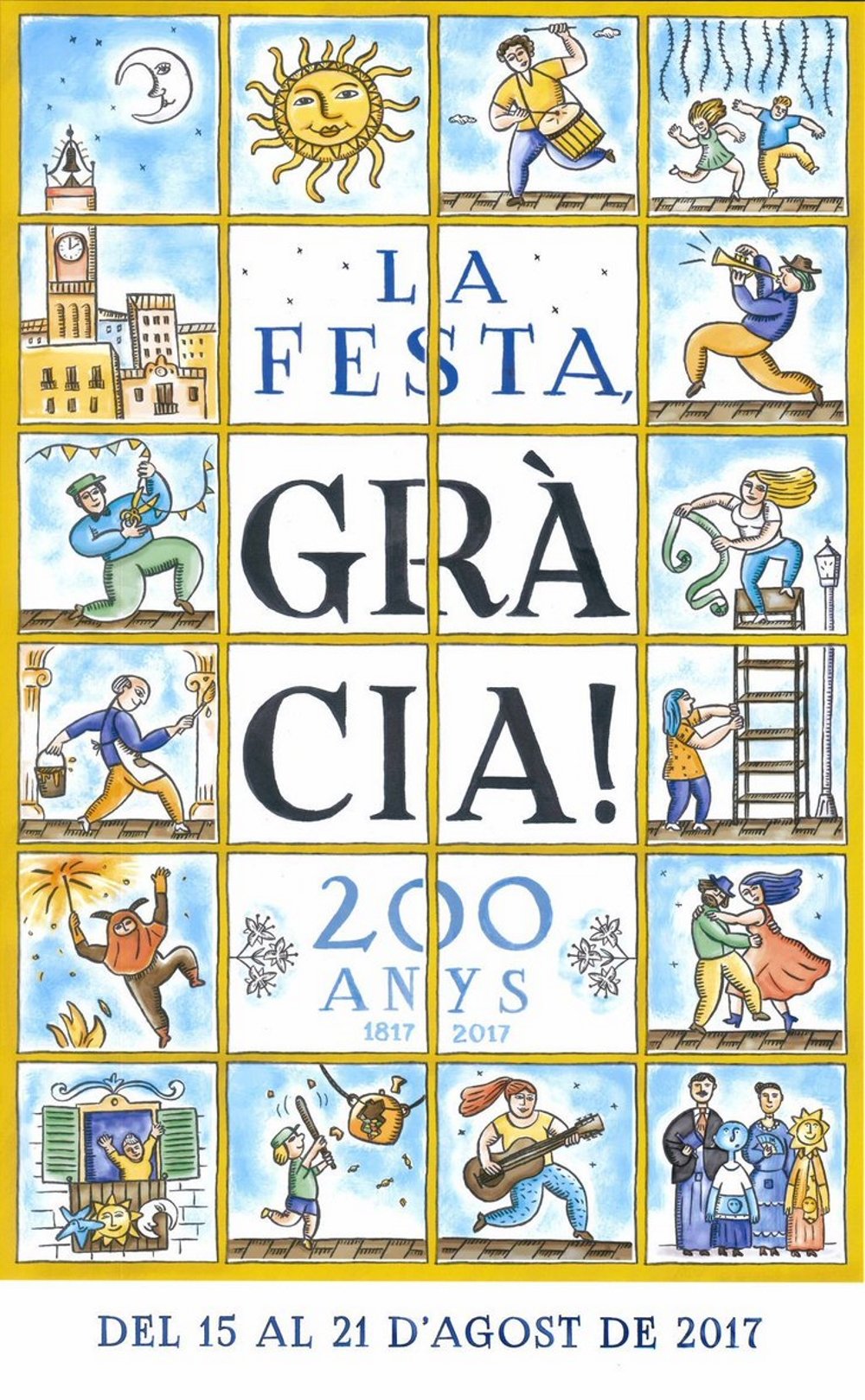 Les festes de Gràcia ja tenen cartell