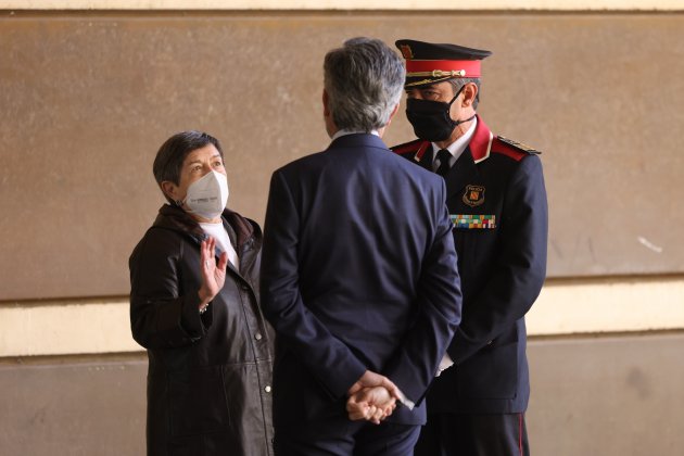 Lesmes, Cunillera y Trapero recepción rey, promoción de la Escuela Judicial, Auditori de la capital catalana - Sergi Alcàzar